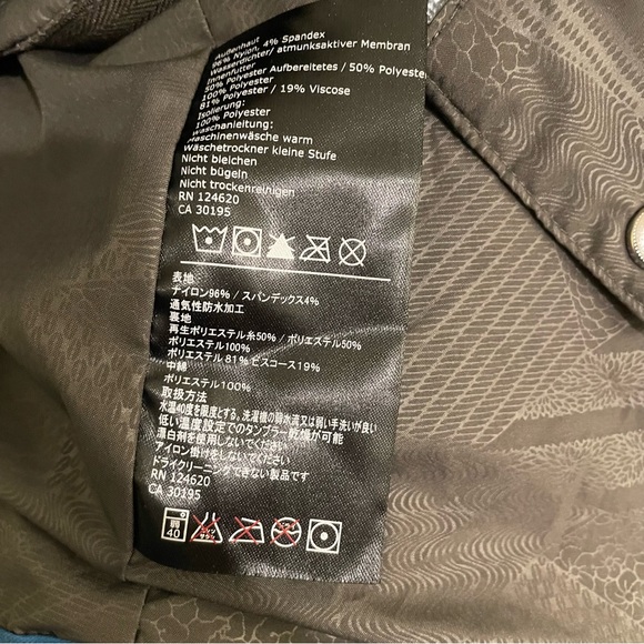 Holden Teal Blue Green Insulated Ski Snowboard Jacket XS - Picture 10 of 11